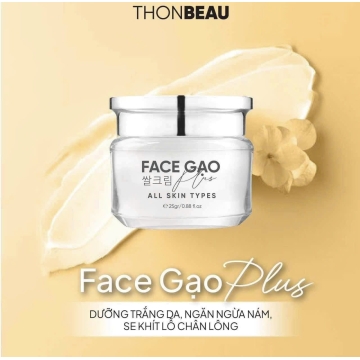 Kem Face Men Gạo Plus THONBEAU (25g)