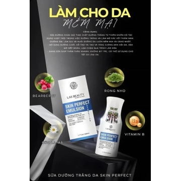 Sữa Dưỡng Truyền Trắng Rong Nho LAS BEAUTY (50ML)