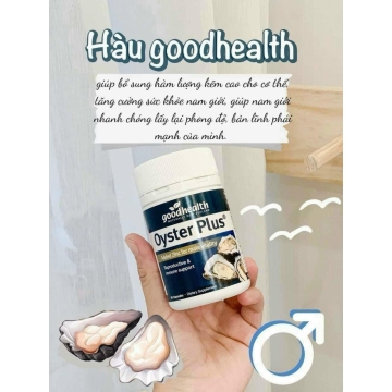 Viên Tinh Chất Hàu Úc Oysters Plus Goodhealth (H/60v)
