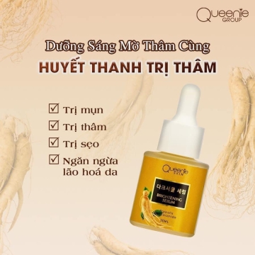 ComBo Face Mụn Hồng Sâm Hàn Quốc Queenie Skin 
