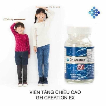 Viên Uống Tăng Chiều Cao GH Creation EX+ Nhật (H/270v)