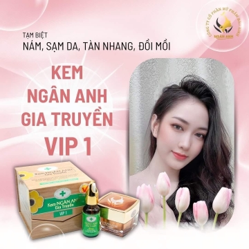 ComBo Nám - Trắng Da Ngân Anh Gia Truyền VIP 1 