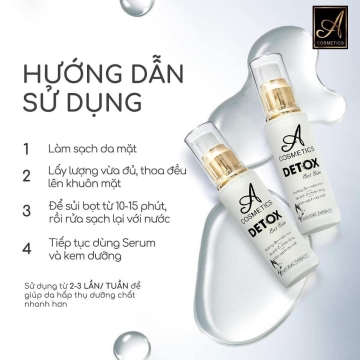 Detox Thải Độc Bọt Biển A Cosmetics (80ML)