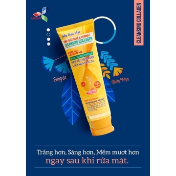 Sữa Rửa Mặt Nghệ & Vitamin E Cleansing Collagen (150ML)