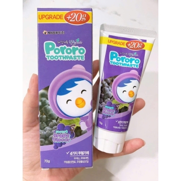 Kem Đánh Răng Trẻ Em PORORO Hàn Quốc (70g)