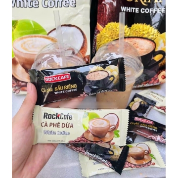 Cà Phê Sữa Dừa RockCafe DURIAN (30 gói)