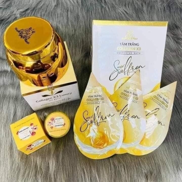 Tắm Trắng Collagen X3 Saffron Đông Anh (H/3 gói)