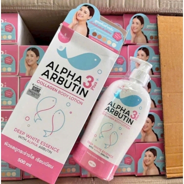 Dưỡng Thể ALPHA ARBUTIN 3Plus+ Collagen Thailand (500ML)