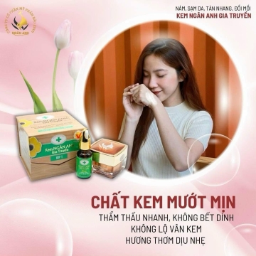 ComBo Nám - Trắng Da Ngân Anh Gia Truyền VIP 1 