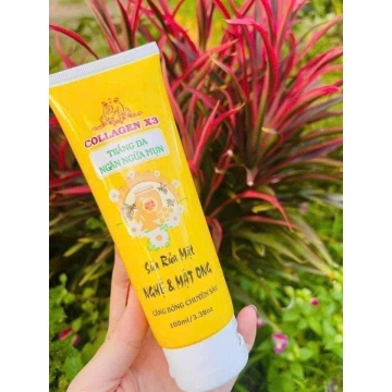 Sữa Rửa Mặt Nghệ - Mật Ong Collagen X3 Đông Anh (100ML)