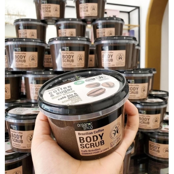 Tẩy Tế Bào Chết Body Cà Phê Organic Shop (250ML)