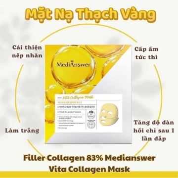 Mặt Nạ Thạch MediAnswer Vita Collagen (37g)