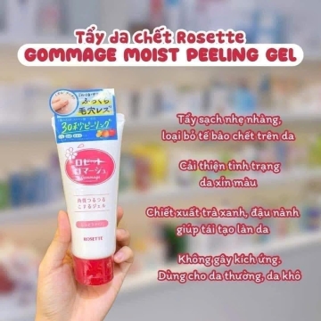 Gel Tẩy Tế Bào Da Chết Rosette Nhật (120g)