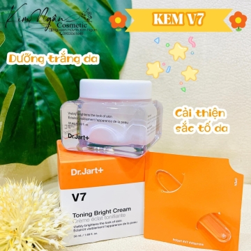 Kem Trắng Da Nâng Tone Dr. Jart+ V7 (50ML)