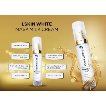 Mask Ủ Trắng Da Kén Tằm LSKIN WHITE (60ML)