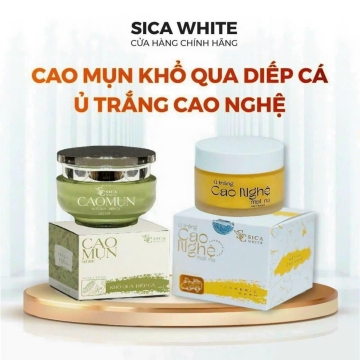 Cao Mụn Khổ Qua - Diếp Cá Sica White (15g)