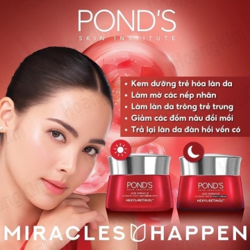 Kem Ngày / Đêm Chống Lão Hóa POND’S AGE MIRACLE (45g)