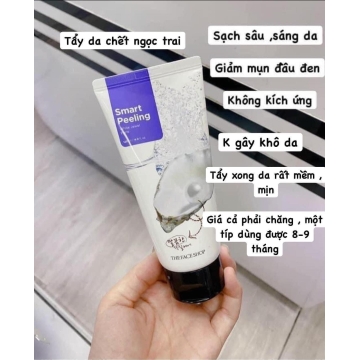 Tẩy Tế Bào Ngọc Trai Smart  Peeling THE FACE SHOP (120ML)