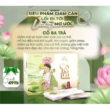 Trà Tiêu Mỡ Cô Ba Trà X3 Đông Anh (H/15gói)