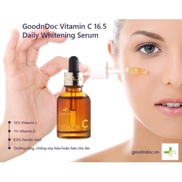 Serum Vitamin C 16.5 Daily Whitening GoodnDoc (30ML)