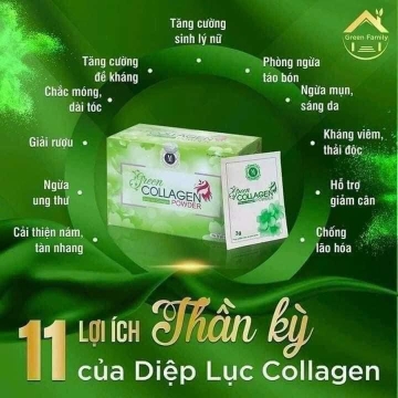 Diệp Lục Collagen MEDISTAR (H/30)