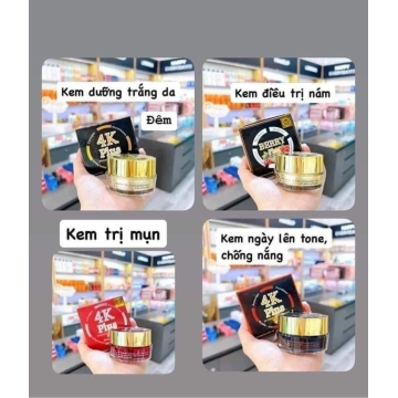 Kem Dưỡng Trắng 4K Plus Thái (20gr)
