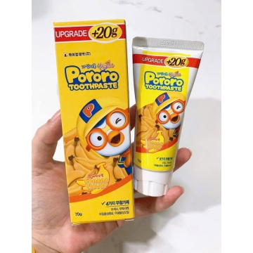 Kem Đánh Răng Trẻ Em PORORO Hàn Quốc (70g)
