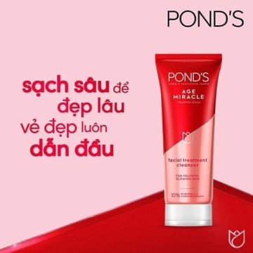 Sữa Rửa Mặt POND’S MICRALE - Chống Lão Hoá (100g)