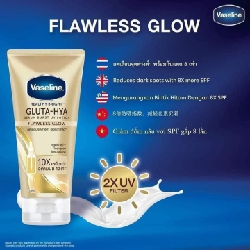 Dưỡng Thể Vaseline GLUTA - HYA Việt Nam (330ML)