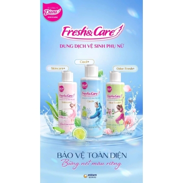 Dung Dịch Vệ Sinh DIANA Fresh & Care (250ML)