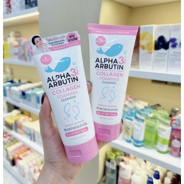 Sữa Rửa Mặt Alpha Arbutin 3 Plus+ Collagen (120g)