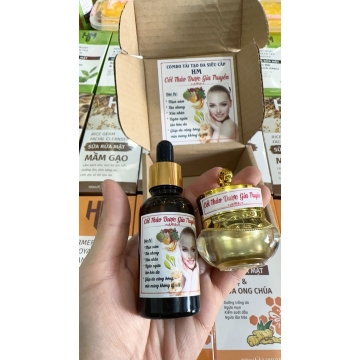 Combo Tái Tạo Da Siêu Cấp HM Cốt Thảo Dược Gia Truyền 