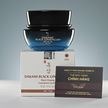 Kem Xóa Nám-Chống Nhăn Da Sâm Đen Ngày/Đêm DAKAMI (33g)