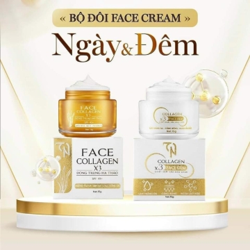 Kem Face Ngày Collagen X3 Đông Trùng Hạ Thảo (15g)