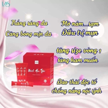 Cốm Bách Hoa Tiên Collagen & Glutathione LAS BEAUTY (H/20)