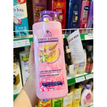 Sữa Tắm TTBC Trắng Da EXFOLIATING CHARME (900ML)