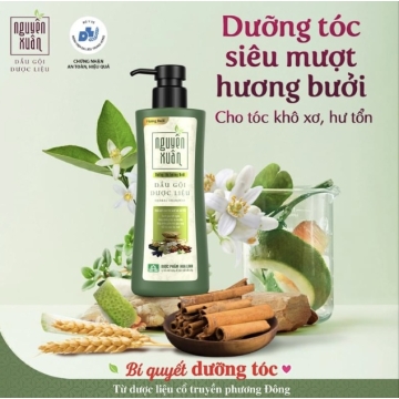 Dầu Gội Dược Liệu Nguyên Xuân 200ML -> 250ML