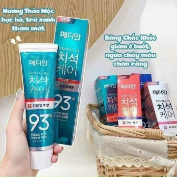 Kem Đánh Răng MEDIAN Hàn Quốc 93% (120g)
