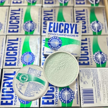 Bột / Kem Trắng Răng EUCRYL Freshmint Flavour