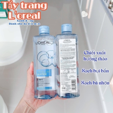 Nước Tẩy Trang L’ORÉAL Micellar Water 3in1 (400ML)
