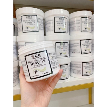 Kem Dưỡng Body Whitening RETINOL 1% H.E.R (500ML)