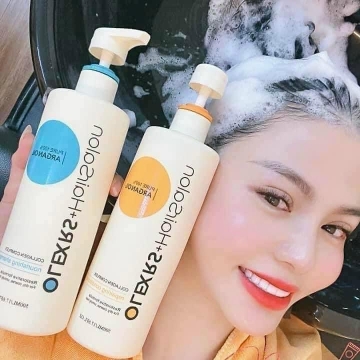 Cặp Dầu Gội & Xả Phục Hồi OLEXRS Collagen (960ML)
