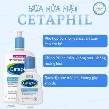Sữa Rửa Mặt Cetaphil Gentle Skin Cleanser (591ML)
