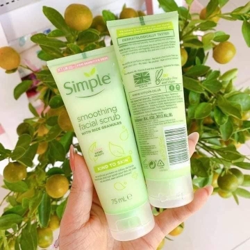 Tẩy Tế Bào Simple Smoothing Facial Scrub (75ML)