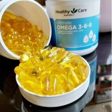 Viên Uống Dầu Cá Omega 3-6-9 Healthy Care Úc (200v)