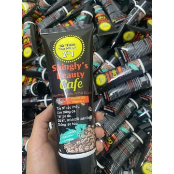Tẩy Tế Bào Da Mặt và Body Cà Phê Shingly’s (250g)