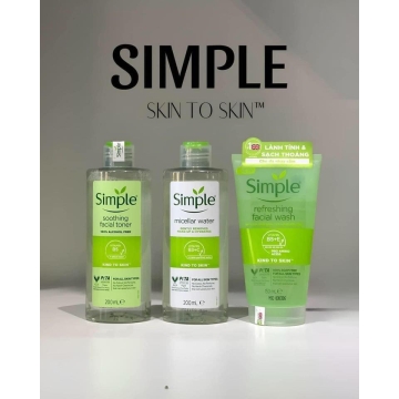 Toner Simple Soothing Facial (200ML) 