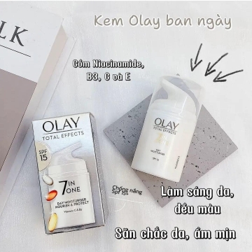 Kem Dưỡng Ngày / Đêm OLAY Total Effects 7inOne (50ML)
