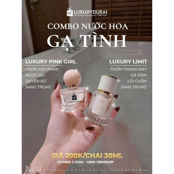 Nước Hoa Luxury Dubai LIMIT / PINK GIRL (30ML)
