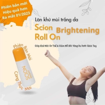 Lăn Khử Mùi SCION Brightening (Mỹ) 75ML
